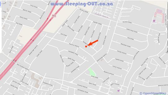 Map 38 Stay SelfCatering in Witbank  KwaMhlanga  Mpumalanga  Südafrika