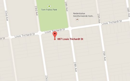 Map Ciara Lodge in Rietfontein  Moot  Pretoria / Tshwane  Gauteng  South Africa