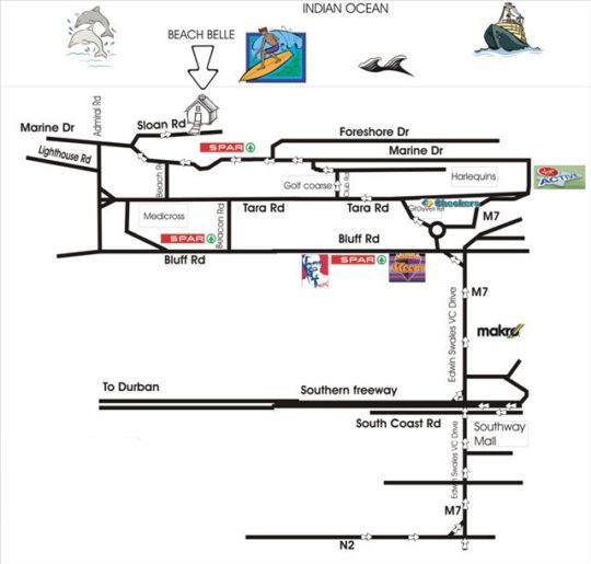 Beach Belle Bluff, South Africa