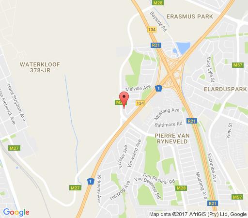 Map Accommodation @ Van\'s in Irene  Centurion  Pretoria / Tshwane  Gauteng  Suid-Afrika