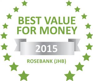 Sleeping-OUT's Guest Satisfaction Award. Based on reviews of establishments in Rosebank (JHB), Rosebank Boarding House has been voted Best Value for Money in Rosebank (JHB) for 2015