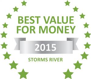 Sleeping-OUT's Guest Satisfaction Award. Based on reviews of establishments in Storms River, Andelomi Forest Lodge has been voted Best Value for Money in Storms River for 2015