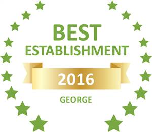 Sleeping-OUT's Guest Satisfaction Award. Based on reviews of establishments in George, Ibis Place Guest House has been voted Best Establishment in George for 2016