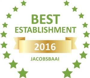 Sleeping-OUT's Guest Satisfaction Award. Based on reviews of establishments in Jacobsbaai, Abalone Guest House  has been voted Best Establishment in Jacobsbaai for 2016 Sleeping-OUT's Guest Satisfaction Award. Based on reviews of establishments in Jacobsbaai, Abalone Guest House  has been voted Best Establishment in Jacobsbaai for 2016