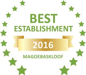 Sleeping-OUT's Guest Satisfaction Award. Based on reviews of establishments in Magoebaskloof, Kuhestan Farm Cottages has been voted Best Establishment in Magoebaskloof for 2016