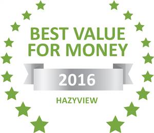 Sleeping-OUT's Guest Satisfaction Award. Based on reviews of establishments in Hazyview, Kruger Contractor Houses has been voted Best Value for Money in Hazyview for 2016
