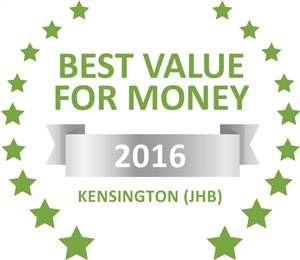 Sleeping-OUT's Guest Satisfaction Award. Based on reviews of establishments in Kensington (JHB), Eastgate Palms Lodge has been voted Best Value for Money in Kensington (JHB) for 2016