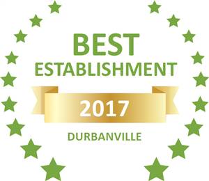 Sleeping-OUT's Guest Satisfaction Award. Based on reviews of establishments in Durbanville, D'Aria Guest Cottages has been voted Best Establishment in Durbanville for 2017