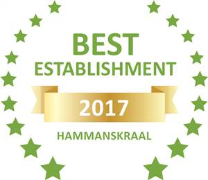 Sleeping-OUT's Guest Satisfaction Award. Based on reviews of establishments in Hammanskraal, Thorn Tree Bush Camp has been voted Best Establishment in Hammanskraal for 2017