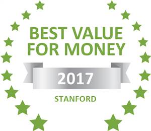 Sleeping-OUT's Guest Satisfaction Award. Based on reviews of establishments in Stanford, Stanford Hills Cottages has been voted Best Value for Money in Stanford for 2017 Sleeping-OUT's Guest Satisfaction Award. Based on reviews of establishments in Stanford, Stanford Hills Cottages has been voted Best Value for Money in Stanford for 2017