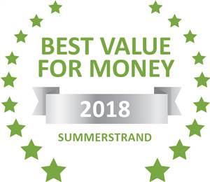Sleeping-OUT's Guest Satisfaction Award. Based on reviews of establishments in Summerstrand, le fishermans B and B has been voted Best Value for Money in Summerstrand for 2018