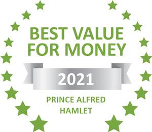 Sleeping-OUT's Guest Satisfaction Award. Based on reviews of establishments in Prince Alfred Hamlet, Rhodene Farm Cottages has been voted Best Value for Money in Prince Alfred Hamlet for 2021