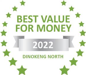 Sleeping-OUT's Guest Satisfaction Award. Based on reviews of establishments in Dinokeng North, Plaas Toe has been voted Best Value for Money in Dinokeng North for 2022