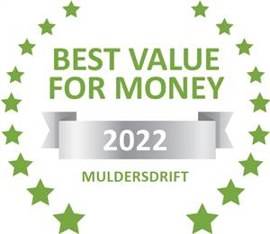 Sleeping-OUT's Guest Satisfaction Award. Based on reviews of establishments in Muldersdrift, Usambara Lodge has been voted Best Value for Money in Muldersdrift for 2022