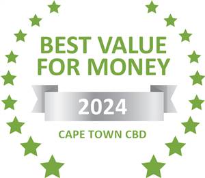Sleeping-OUT's Guest Satisfaction Award. Based on reviews of establishments in Cape Town CBD, Manhattan Lofts   has been voted Best Value for Money in Cape Town CBD for 2024