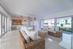 Open plan living area