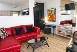 Lounge and bar area.