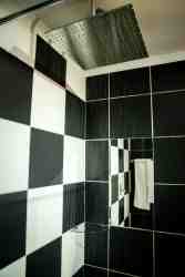 Shower downstairs aparment