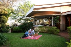 Relax in our beautiful garden.