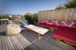 Outside Deck with Sea Views