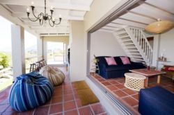 Outside Patio with Built in Barbeque with easy flow into open plan Lounge 