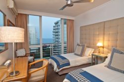 The spacious 2nd bedroom