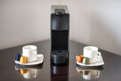 Suites with Nespresso machine for coffee lovers