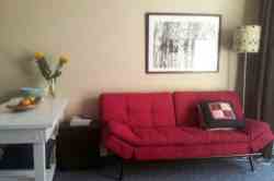 Open plan living area