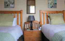 Second bedroom with two beds