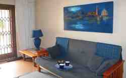 Couch in living area