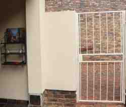 Private entrance to apartment from secure parking area