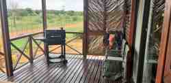 Cabin 2 Patio and view