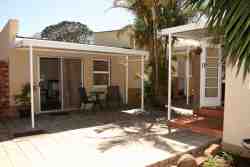 One of our rooms and outside seating area