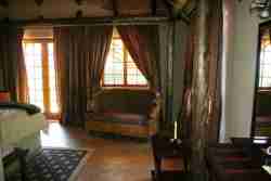 Thatched room