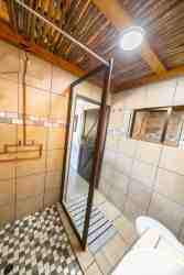 Remington Villa - Bedroom 1. Ensuite - Shower, toilet, and basin.