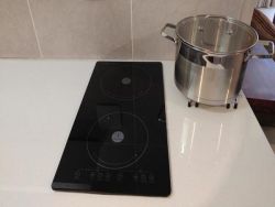 Induction Stoves in both apartments