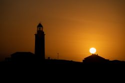Sun set over Dangerpoint Lighthouse