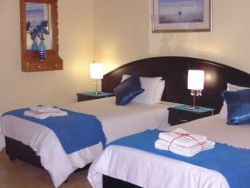 Blue Room with 3/4 beds and en-suite bathroom