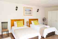 Garden view room with 3/4 beds and en-suite bathroom