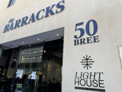 Building address; entrance and exterior look