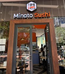 Minato Sushi restaurant situated around the corner from the apartment - fantastic quality sushi and food