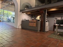 The Apartment block reception area - collection of keys will take place here; 24 hour security in place