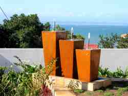 Garden & ocean view