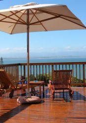 Balcony with ocean view