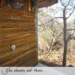 private outdoor shower