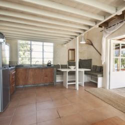 Anneline cottage kitchen , dining area