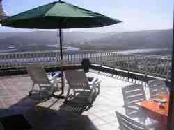 View from deck  while having a braai