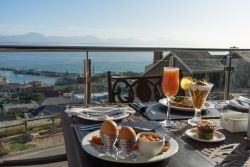 The breakfast view