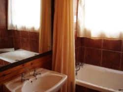 Bathroom in 5 sleeper.