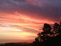 Sunset from Apartment
